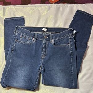 J. Crew Dark Blue Skinny Jeans